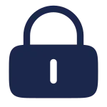 Lock Keyhole Minimalistic SVG Icon